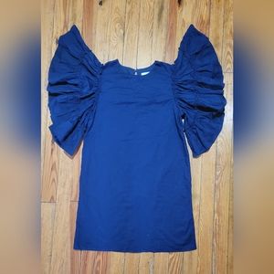 NAVY MUDPIE DRESS